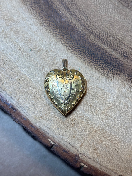 10K Locket Pendant