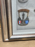 Shadow Box Frame with Various Medals
