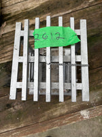 Metallic Silver Tone Bird Feeder