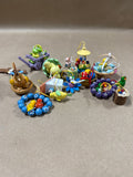 (F) Lot Of Erzgebirge Easter Ornaments