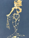 Pair of Asian Bamboo Cut Out Dancers