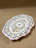 Handpainted Floral Dish