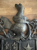 Medieval Metal Coat of Arms Shield Wall Plaque