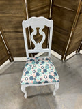 White Painted Dining Chair