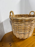 Large Wicker Basket With Handles