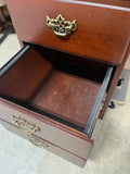 Pressed Wood Two Drawer File Cabinet