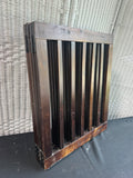 4-Panel Wooden Folding Pet Gate