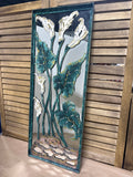 Mirror Covered with Metal Foliage