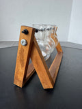 Better Homes & Gardens Glass and Wood Propagation Vase Station Set