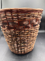 (B) Wicker Plant Basket