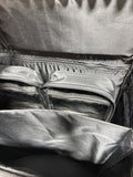 Black Crafting Storage Bag On Wheels