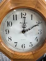 Daniel Dakota Battery Operated Regulator Wall Clock (WORKS)