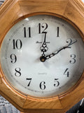 Daniel Dakota Battery Operated Regulator Wall Clock (WORKS)