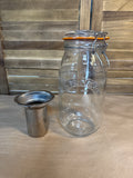 Kilner Canning Jar With Strainer