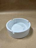 Ceramic White Ash Tray // 2 Available // PRICED INDIVIDUALLY