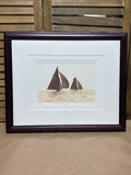 “First Leg” Sailboat Print by Jim Wilshire; Signed & Numbered (42/500)