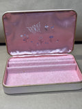 Vintage Pink Farrington Jewelry Case