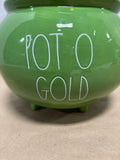 Rae Dunn Pot of Gold Decor - See Description