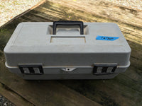 Plastic Tool Box w/Random Assortment of Tools