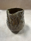 Earth Tone Lotus McCoy Pottery Pitcher
