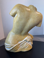 Resin Female Torso Sculpture Wine Bottle Holder