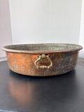 XL Copper Pan With Handles