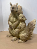 Resin Squirrel Statue