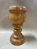 Wooden Hand Turned Candle Holder