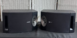 Pair of Bose 201 Series V Direct Reflecting Black Bookshelf Speakers