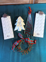 (A)Christmas Decor Lot, 5 Pieces