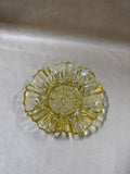 Yellow Federal Glass Candy Dish // 3 Available // PRICED INDIVIDUALLY