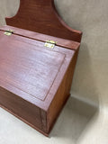 Primitive Wooden Salt Box