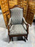 Antique Goose Neck Rocking Chair