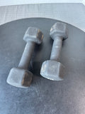 Black Neoprene 10lb Dumbbells