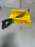 Plastic Mitre Box with Saw