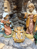 Fontanini Musical Stable with Holy Family - see description
