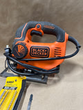 Black And Decker Curve Control Jig Saw With Blades WORKS