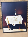 Wine Table Print on Art Board by Cieslikowski; Signed & Numbered (35/150)