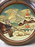 “Christmas Day” Anri Italian Wall Hanging (D)
