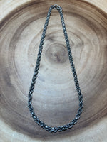 Silver Tone Choker