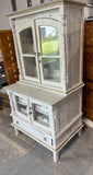 Rustic/Shabby Chic Hutch with Wine Storage***HEAVY ITEM***