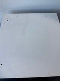White 4-Tier Wooden Desktop Organizer Packed with Scrapbook Paper & Accessories