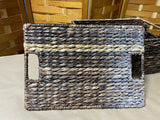 ***AS IS*** Lidded Woven Basket