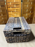 ***AS IS*** Lidded Woven Basket