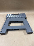 Grey Polka Dot Plastic Folding Step Stool