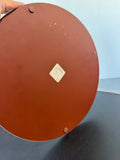 Round Mirrored Tray with Beveled Edge