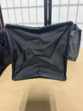 Crate & Barrel Canvas Totes/Baskets (A), Set of 4, 7"x8", 6"H.