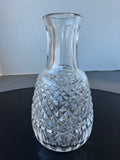 (A) Waterford Crystal Diamond Point Water Carafe