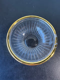 Waterford Marquis Crystal Hanover Gold Bowl