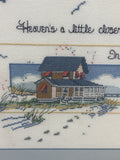 Hand Stitched Beach Scene